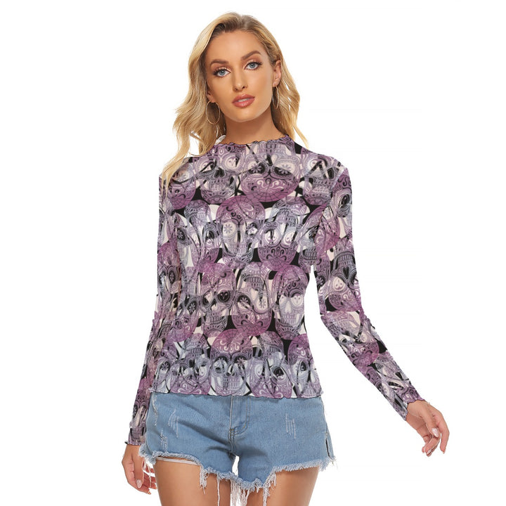 Sugar My Skulls | Mesh T-Shirt (XS-6XL) STYLE# HH145