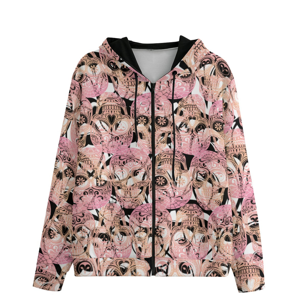 Sugar My Skulls | Zip Up Hoodie (SM-6XL) STYLE# HH002