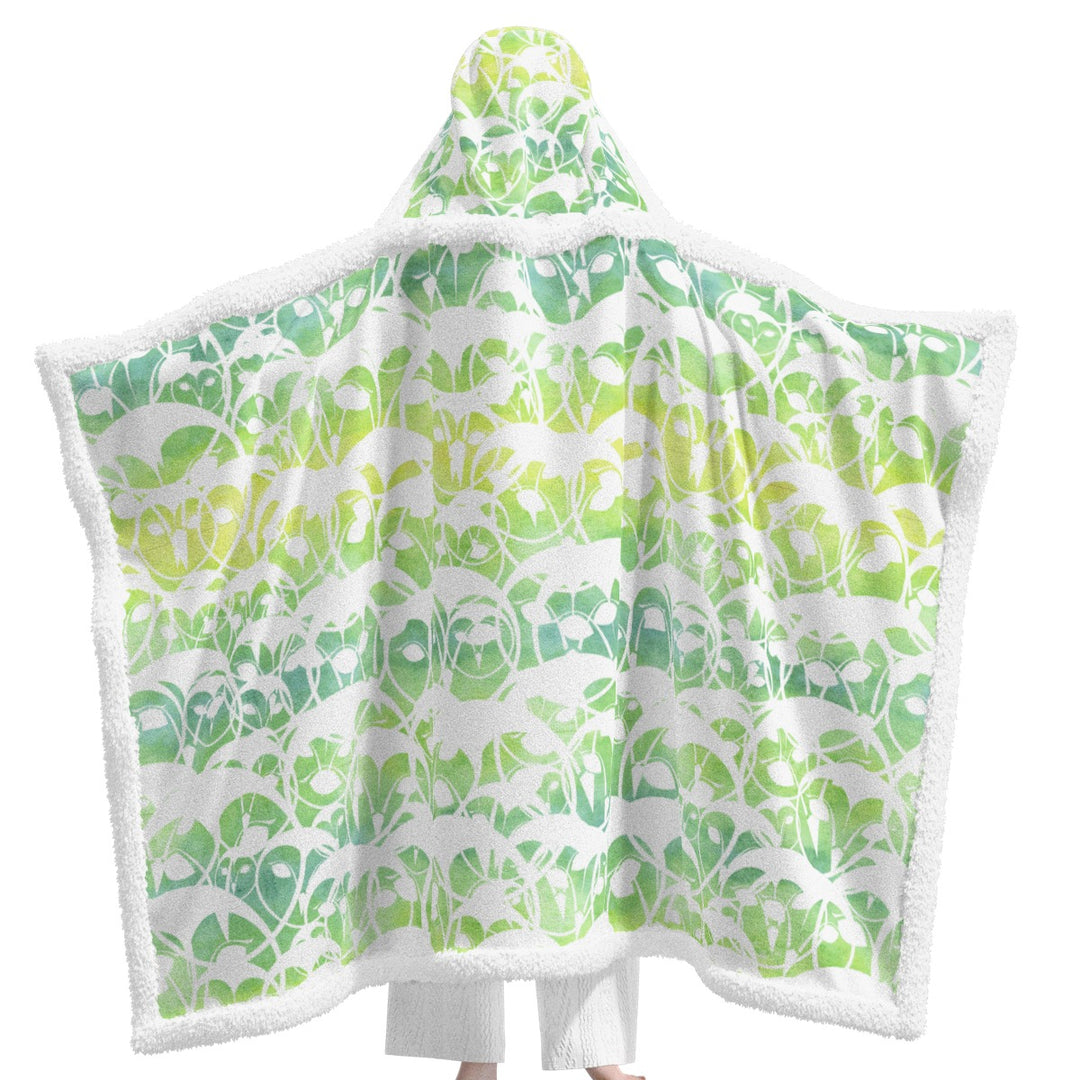 Euphoric Forest | Wearable Blanket w/Hoodie (Sm-Med)