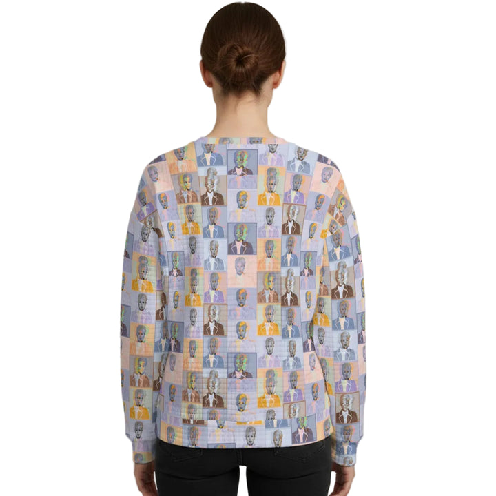Thick Waffle Knit Sweatshirt | (XS-6XL)