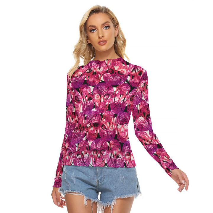 Sugar My Skulls | Mesh T-Shirt (XS-6XL) STYLE# HH140