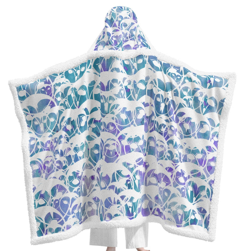 Euphoric Forest | Wearable Blanket w/Hoodie (Sm-Med)