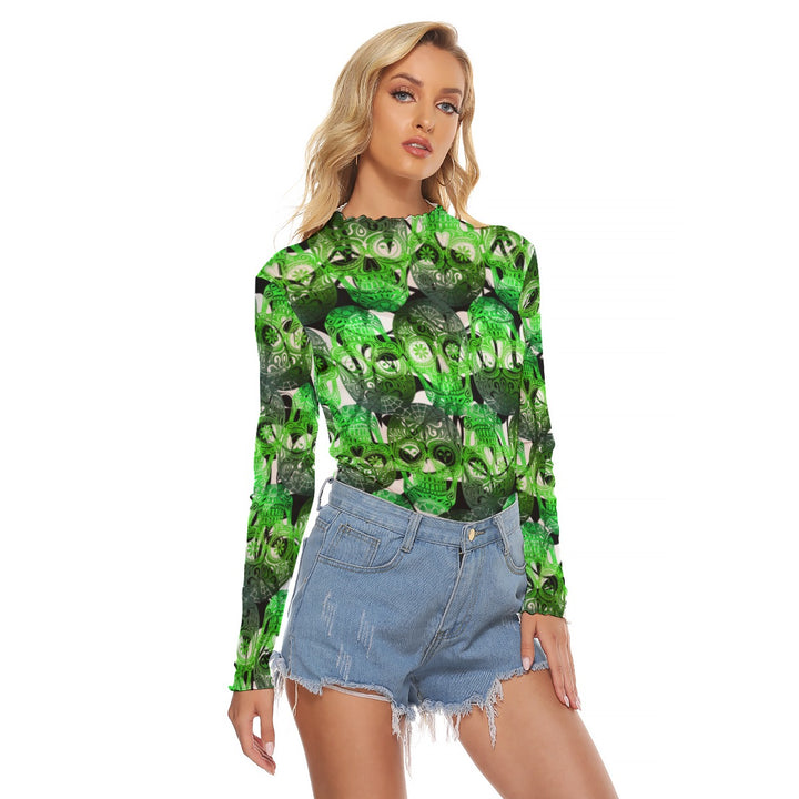 Sugar My Skulls | Mesh T-Shirt (XS-6XL) STYLE# HH148