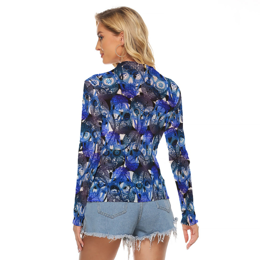 Sugar My Skulls | Mesh T-Shirt (XS-6XL) STYLE# HH149