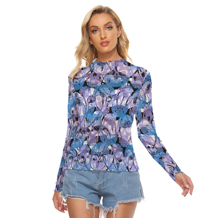 Sugar My Skulls | Mesh T-Shirt (XS-6XL) STYLE# HH151