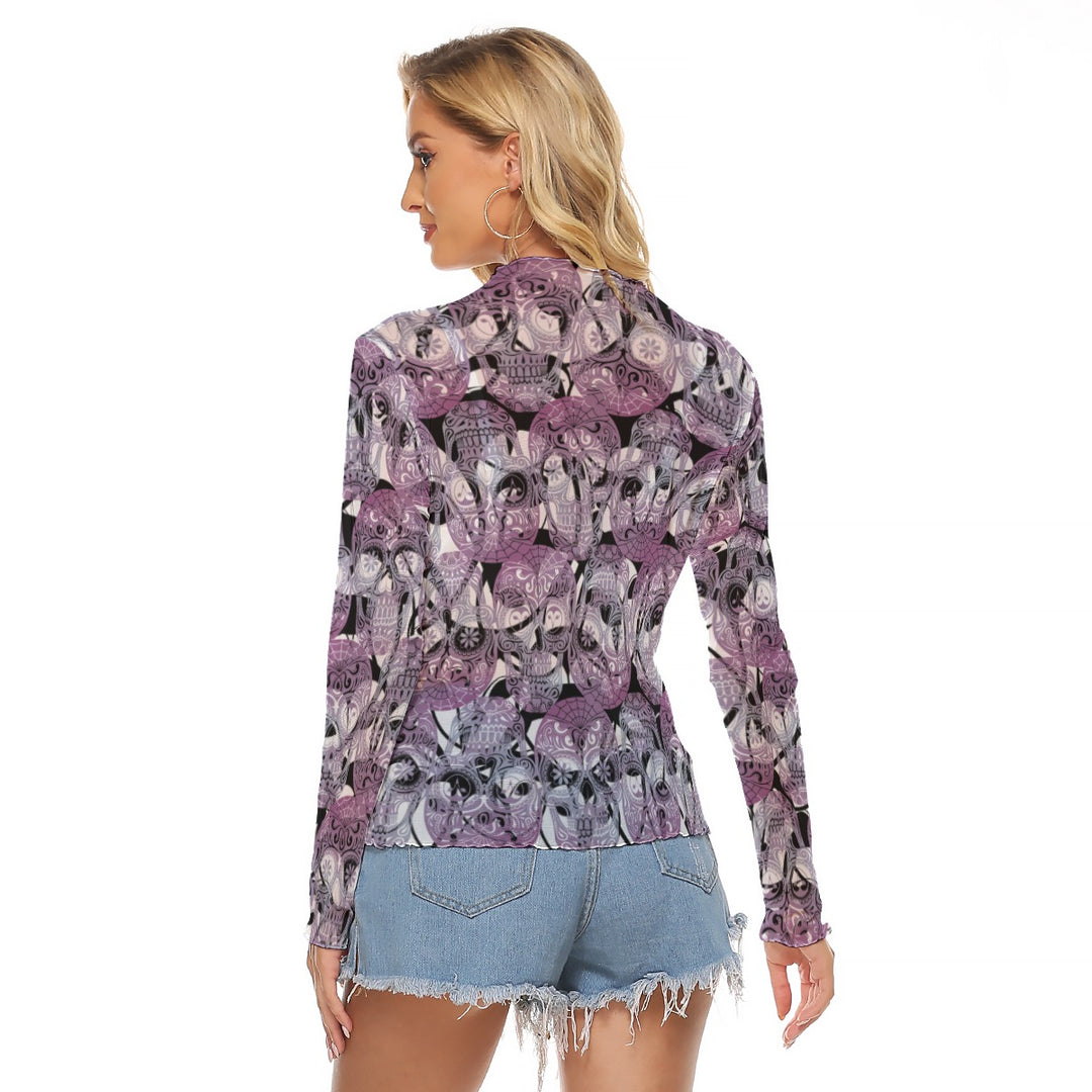 Sugar My Skulls | Mesh T-Shirt (XS-6XL) STYLE# HH145