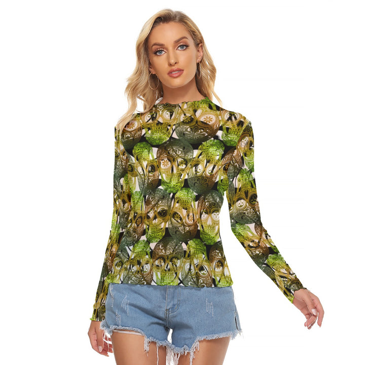 Sugar My Skulls | Mesh T-Shirt (XS-6XL) STYLE# HH150