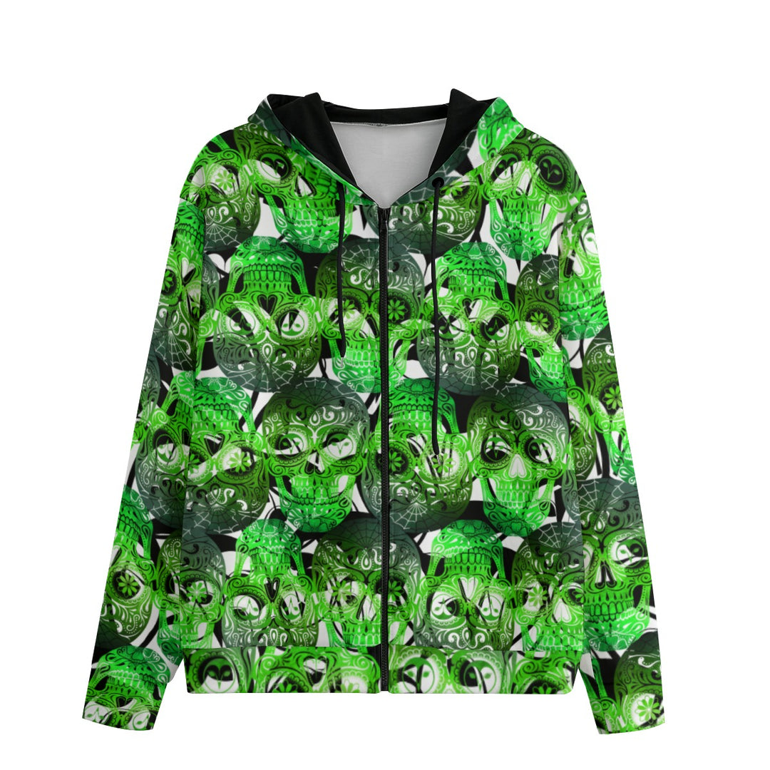 Sugar My Skulls | Zip Up Hoodie (SM-6XL) STYLE# HH012
