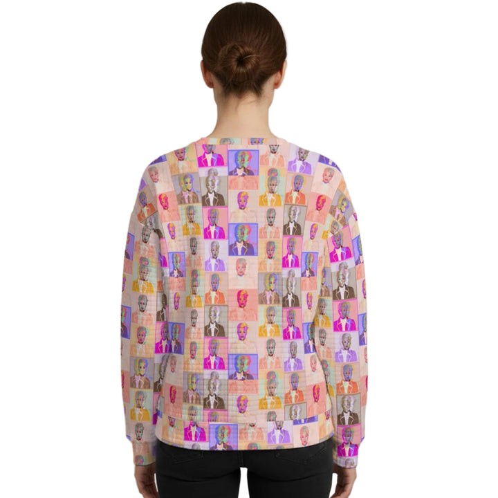 Thick Waffle Knit Sweatshirt | (XS-6XL)
