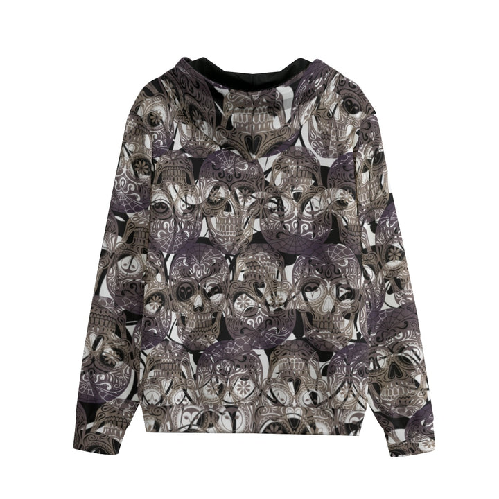 Sugar My Skulls | Zip Up Hoodie (SM-6XL) STYLE# HH010