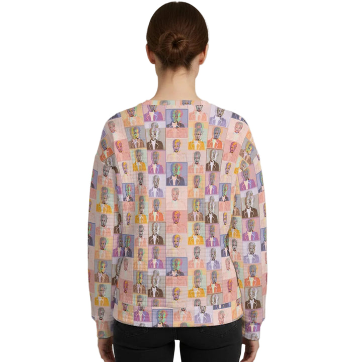 Thick Waffle Knit Sweatshirt | (XS-6XL)