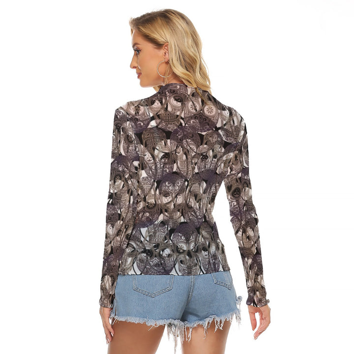 Sugar My Skulls | Mesh T-Shirt (XS-6XL) STYLE# HH146