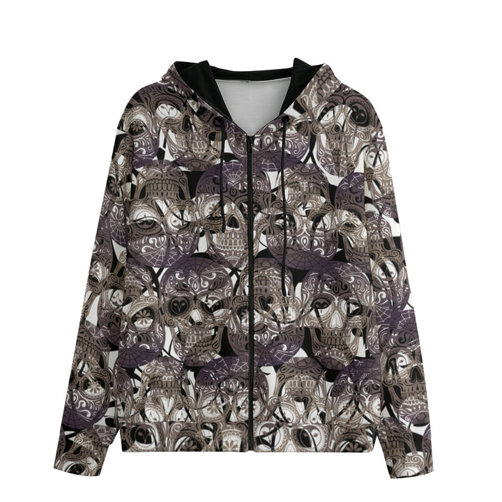 Sugar My Skulls | Zip Up Hoodie (SM-6XL) STYLE# HH010