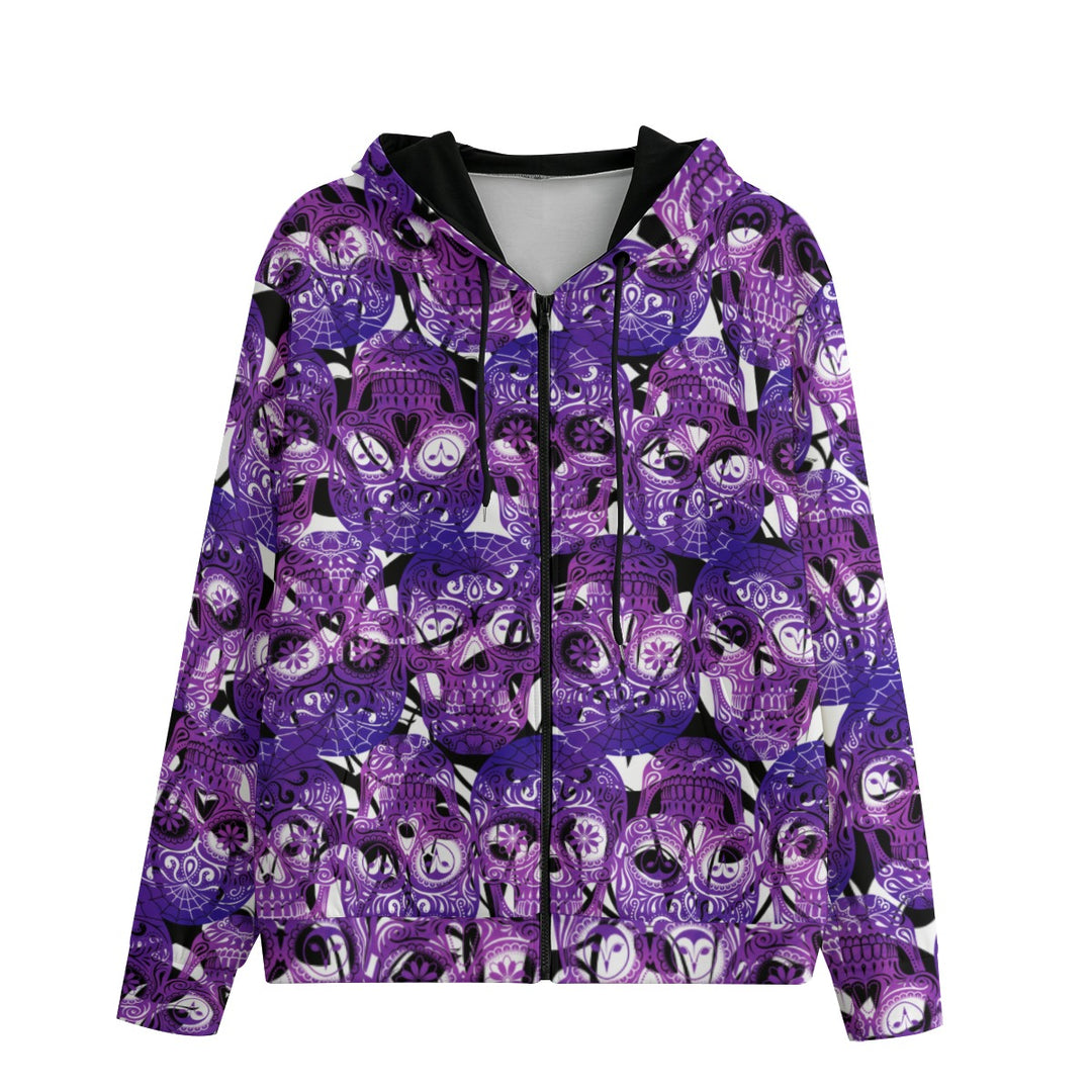 Sugar My Skulls | Zip Up Hoodie (SM-6XL) STYLE# HH003
