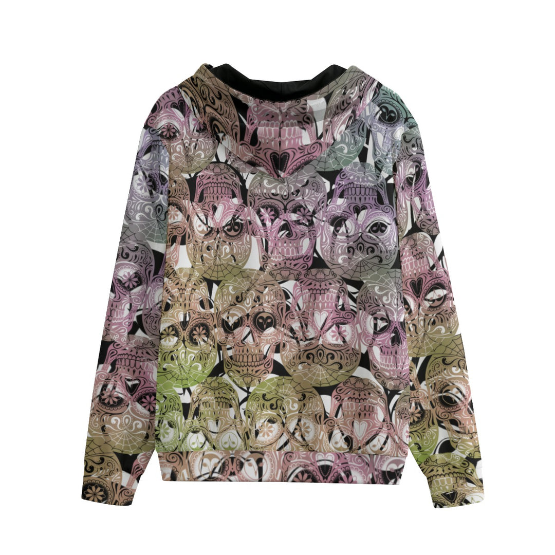 Sugar My Skulls | Zip Up Hoodie (SM-6XL) STYLE# HH014