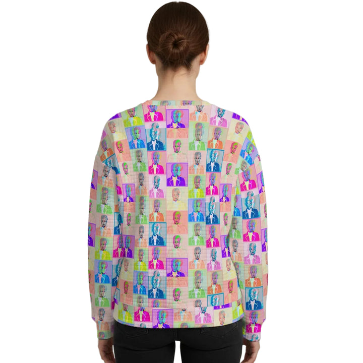 Thick Waffle Knit Sweatshirt | (XS-6XL)