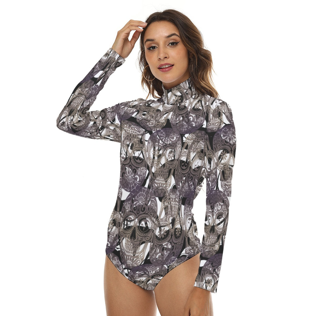 Sugar My Skulls | Bodysuit (SM-4XL) STYLE# HH051