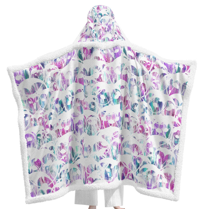 Euphoric Forest | Wearable Blanket w/Hoodie (Sm-Med)