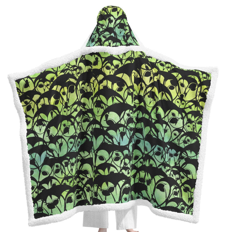 Euphoric Forest | Wearable Blanket w/Hoodie (Sm-Med)