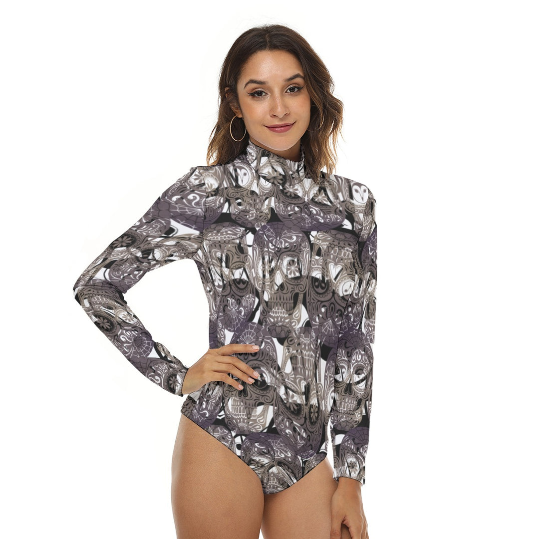 Sugar My Skulls | Bodysuit (SM-4XL) STYLE# HH051