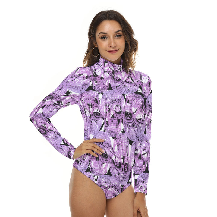 Sugar My Skulls | Bodysuit (SM-4XL) STYLE# HH061