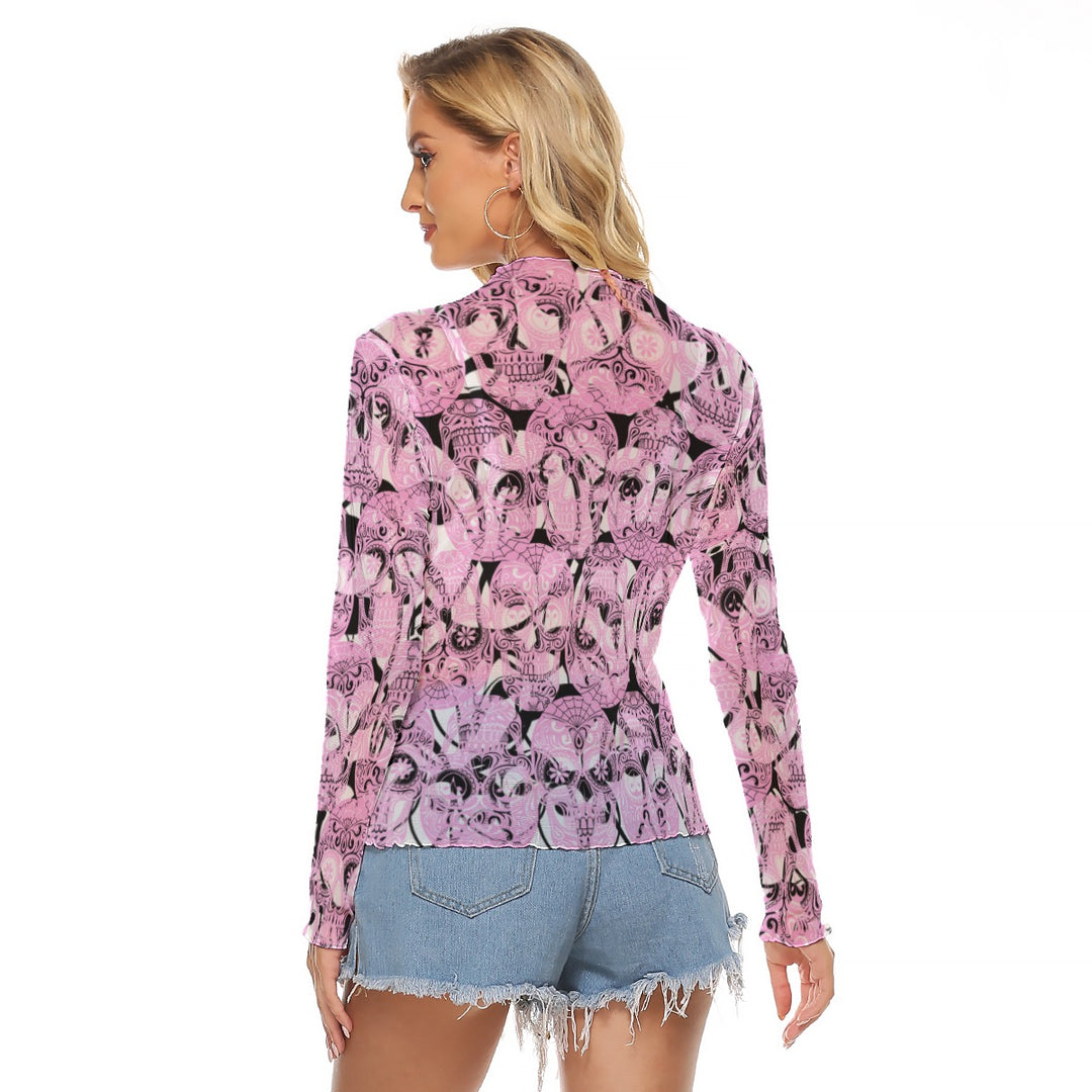 Sugar My Skulls | Mesh T-Shirt (XS-6XL) STYLE# HH152