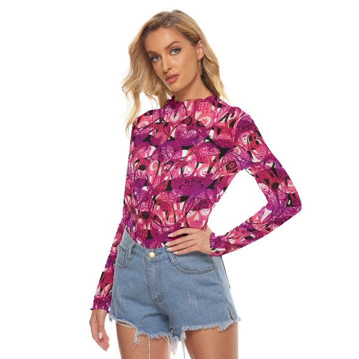 Sugar My Skulls | Mesh T-Shirt (XS-6XL) STYLE# HH140