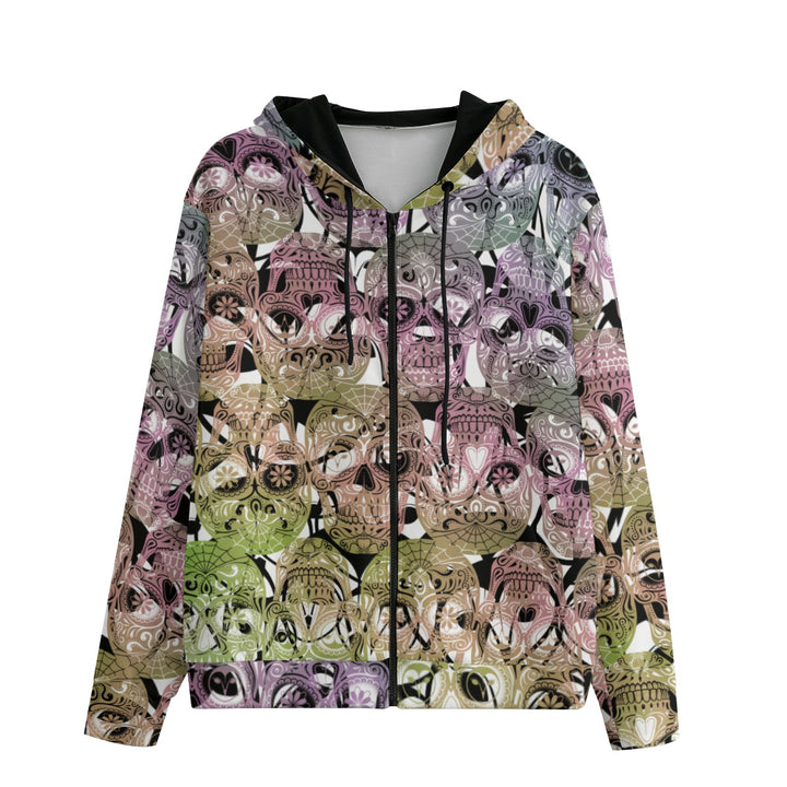Sugar My Skulls | Zip Up Hoodie (SM-6XL) STYLE# HH014