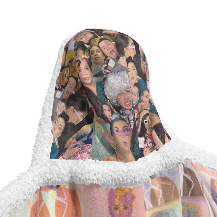 Wearable Blanket w/Hoodie (SM-LG)| Style# A02