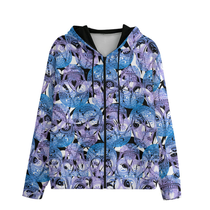 Sugar My Skulls | Zip Up Hoodie (SM-6XL) STYLE# HH009