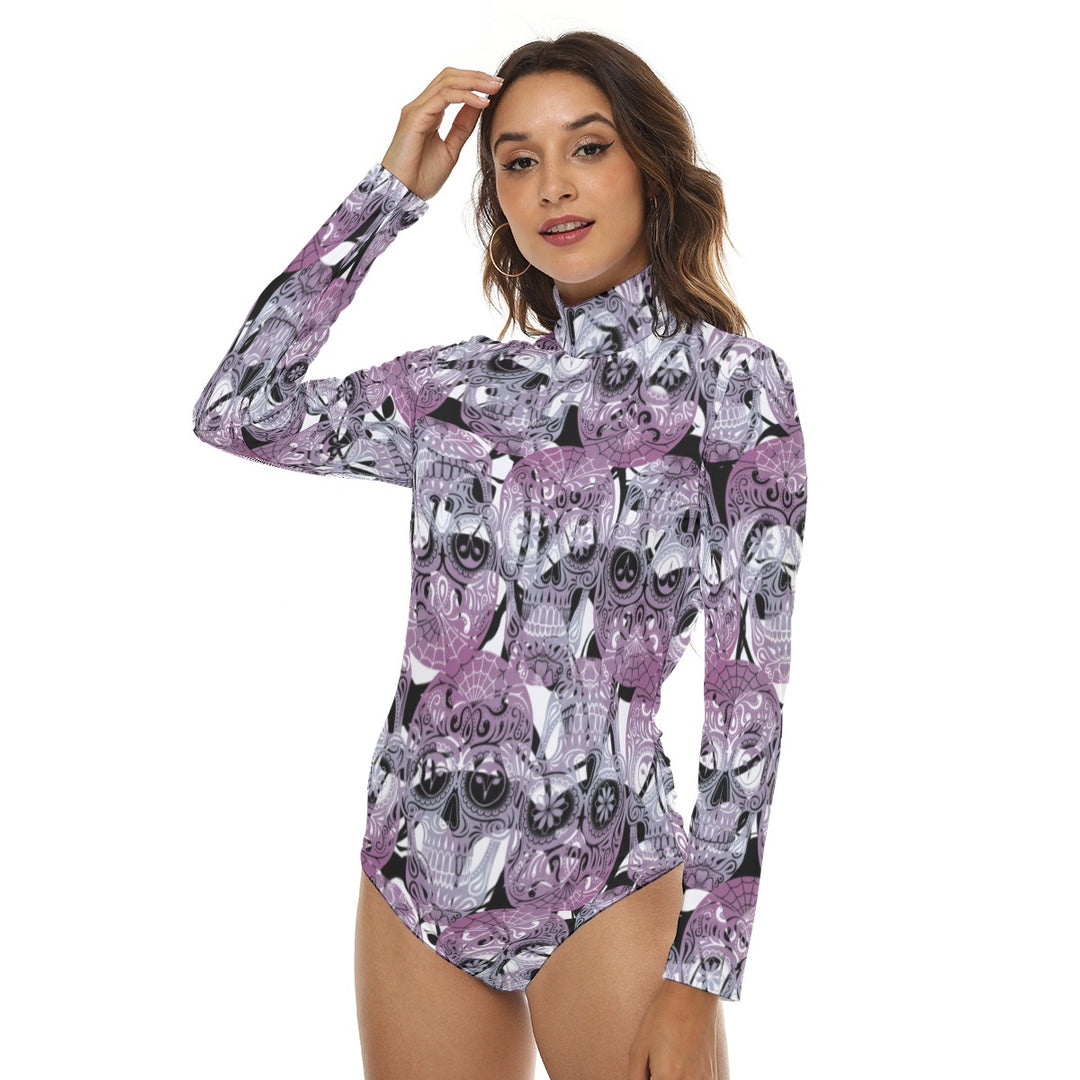 Sugar My Skulls | Bodysuit (SM-4XL) STYLE# HH054