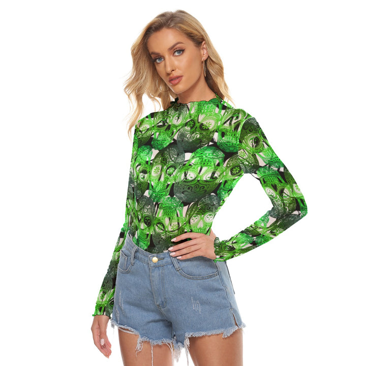 Sugar My Skulls | Mesh T-Shirt (XS-6XL) STYLE# HH148