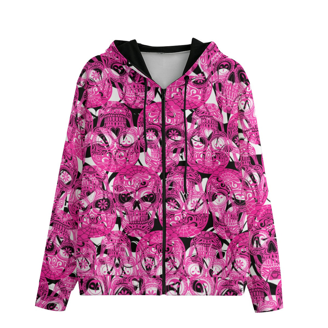 Sugar My Skulls | Zip Up Hoodie (SM-6XL) STYLE# HH005
