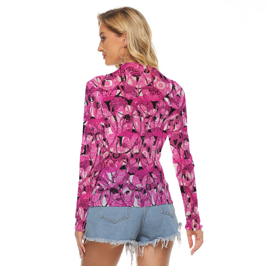 Sugar My Skulls | Mesh T-Shirt (XS-6XL) STYLE# HH153