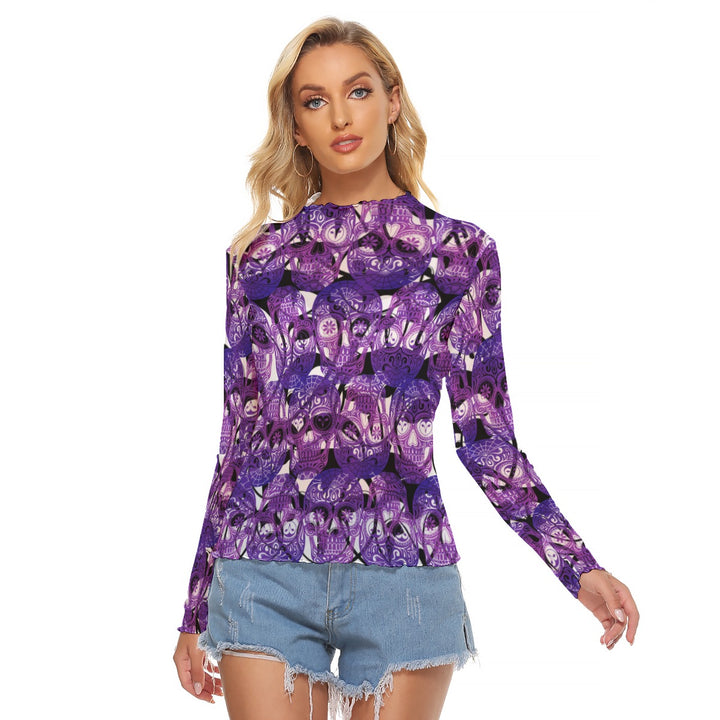 Sugar My Skulls | Mesh T-Shirt (XS-6XL) STYLE# HH142