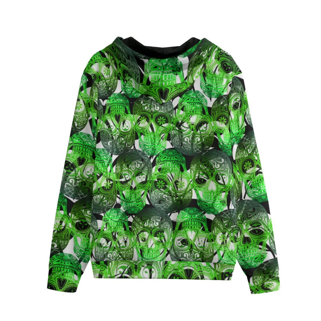 Sugar My Skulls | Zip Up Hoodie (SM-6XL) STYLE# HH012