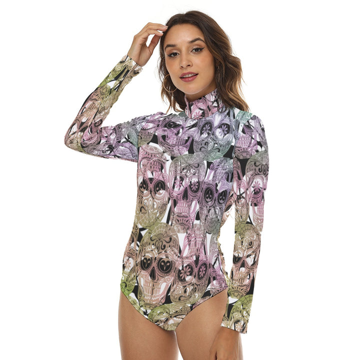 Sugar My Skulls | Bodysuit (SM-4XL) STYLE# HH047