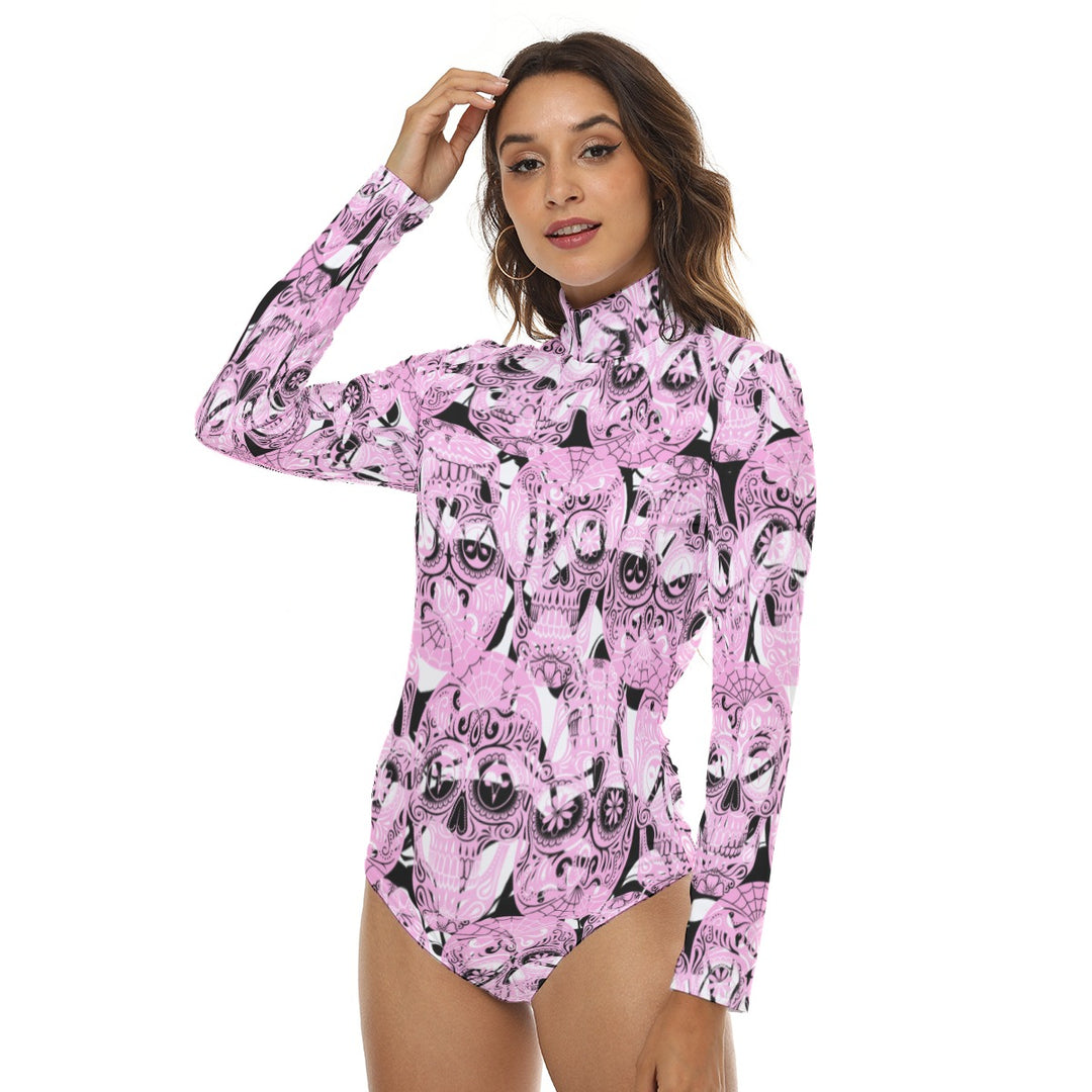 Sugar My Skulls | Bodysuit (SM-4XL) STYLE# HH053