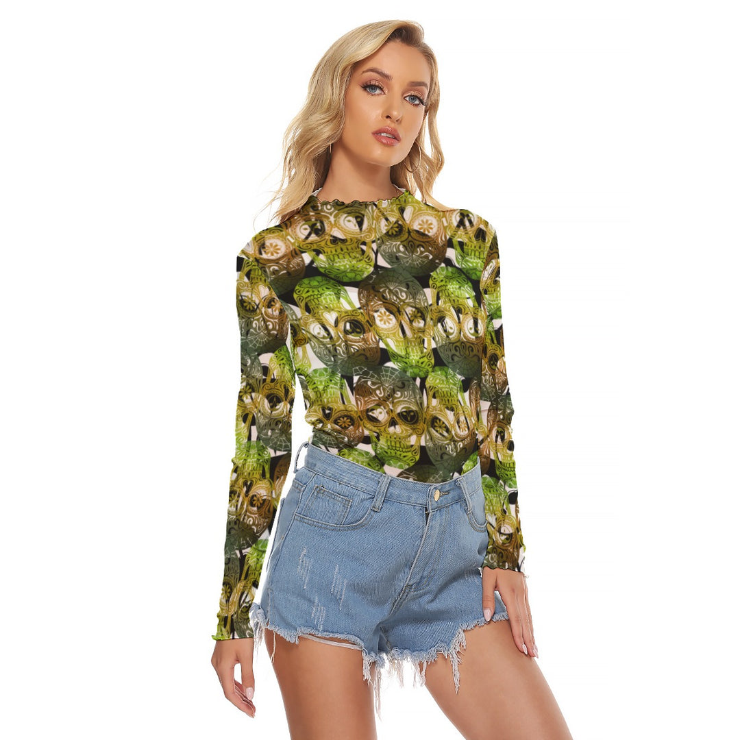 Sugar My Skulls | Mesh T-Shirt (XS-6XL) STYLE# HH150