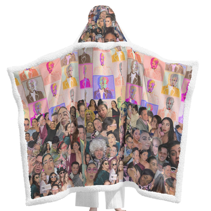 Wearable Blanket w/Hoodie (SM-LG)| Style# A01