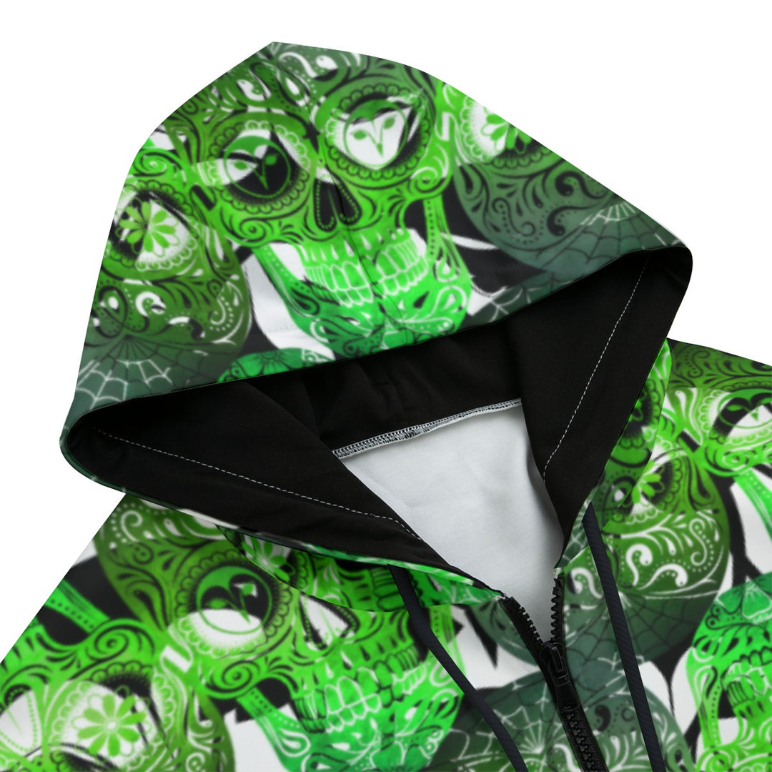 Sugar My Skulls | Zip Up Hoodie (SM-6XL) STYLE# HH012