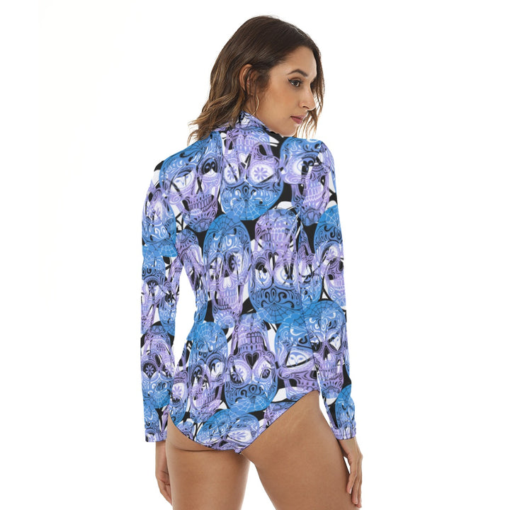 Sugar My Skulls | Bodysuit (SM-4XL) STYLE# HH059