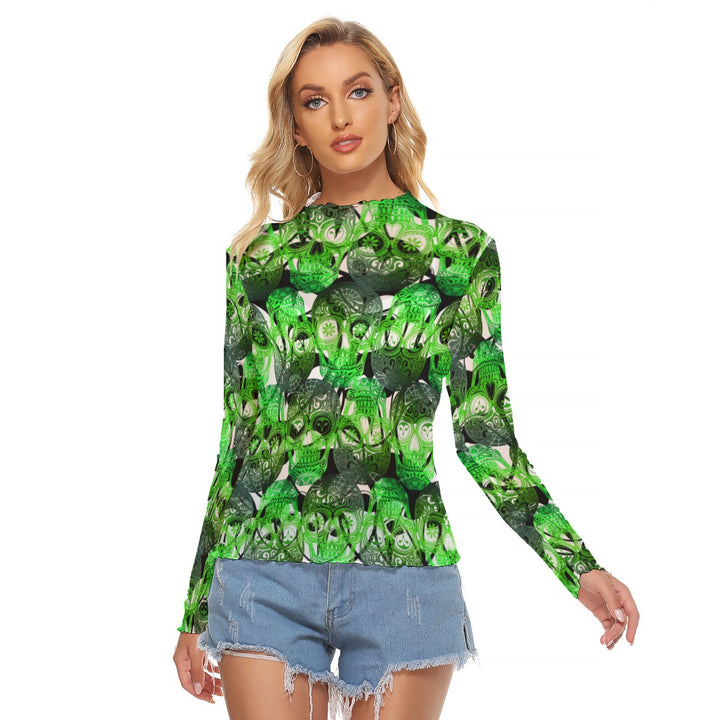 Sugar My Skulls | Mesh T-Shirt (XS-6XL) STYLE# HH148
