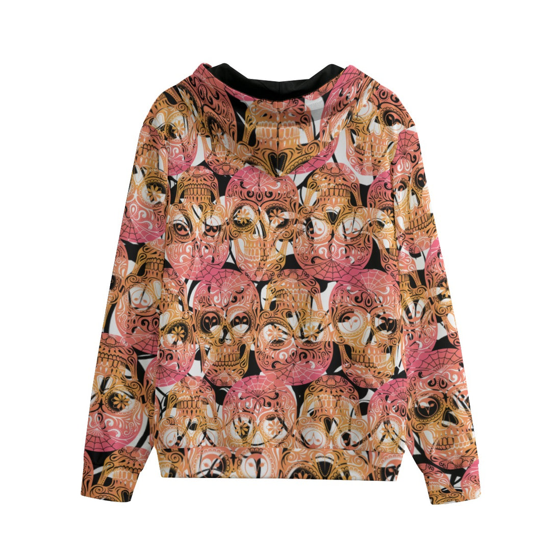 Sugar My Skulls | Zip Up Hoodie (SM-6XL) STYLE# HH011