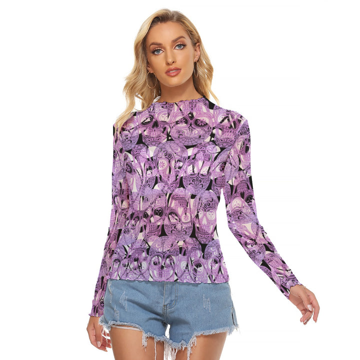Sugar My Skulls | Mesh T-Shirt (XS-6XL) STYLE# HH144