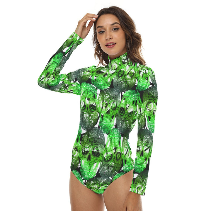 Sugar My Skulls | Bodysuit (SM-4XL) STYLE# HH055