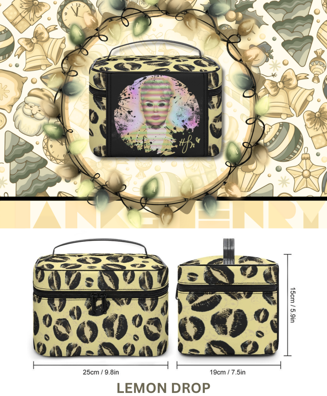 23pc. Christmas Mystery Boxes w/ Makeup Bag