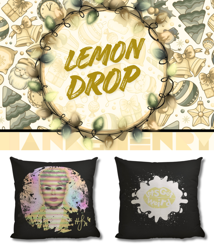 23pc. Christmas Mystery Boxes w/ 18"x18" Retro Glitz Pillow