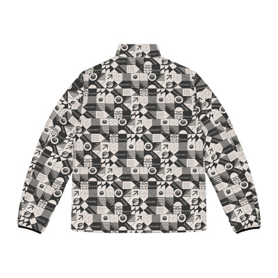 Downtown Bloom | Men's Puffer Jacket (SM-2XL)