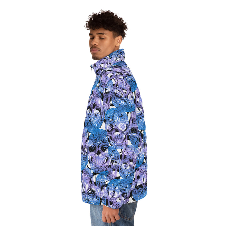 Sugar My Skulls | Men's Puffer Jacket (SM-2XL) STYLE# HH111